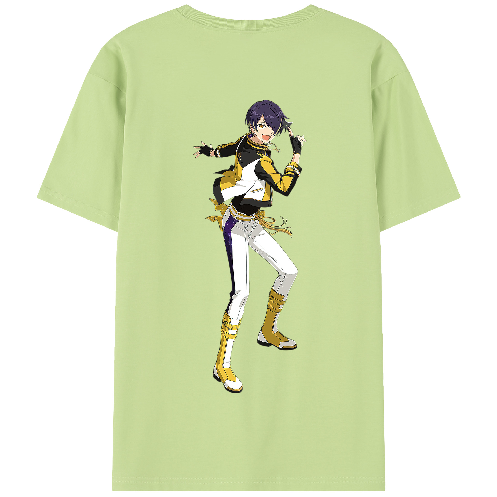 （画像用） あんさんぶるスターズ! Ensemble Stars 綿100％半袖Tシャツ（背面プリント）